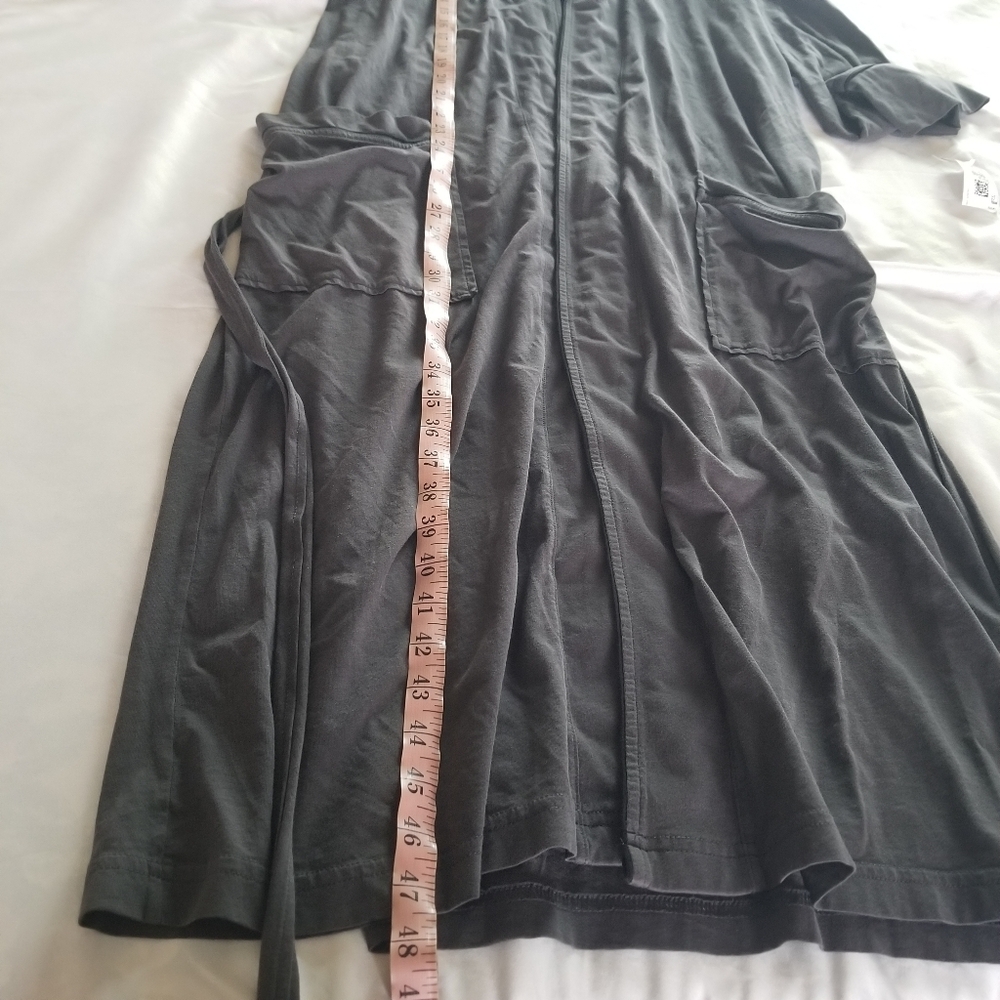 Daniel Buchler | 100% Peruvian Pima Cotton Robe Ink Robe - Picture 8 of 8